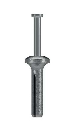1/4" X 2" ZINC NAILON PIN DRIVE ANCHORS