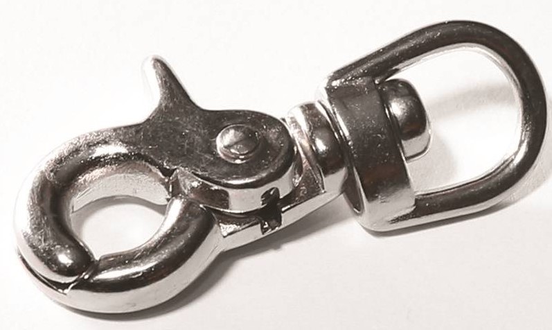5013-1/2 SWIVEL TRIGGER SNAPS - NICKEL PLATED