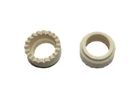 1/2" STANDARD FLAT CERAMIC FERRULE FOR WELD STUDS