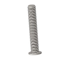 1/4" - 20 X 3/4" *FLANGED STYLE* FULLY THREADED WELD STUD *STAINLESS STEEL*