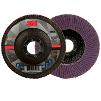 3M FLAP DISC 4-1/2 X 7/8M 769F T27 80 GRIT A/O CERAMIC PSG