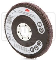 3M FLAP DISC 747D, T27 4-1/2 X 7/8 X 80G X-WT