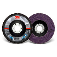 3M FLAP DISC 4-1/2 X 7/8M 769F T27 40 GRIT A/O CERAMIC PSG