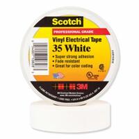3M / SCOTCH VINYL ELECTRICAL COLOR CODING TAPE 35, 3/4 IN X 66 FT, WHITE
