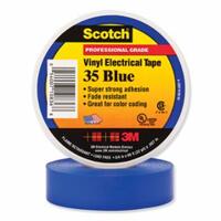 3M / SCOTCH VINYL ELECTRICAL COLOR CODING TAPE 35, 3/4 IN X 66 FT, BLUE