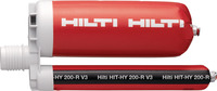 HILTI HYBRID ADHESIVE EPOXY HIT-HY 200-R V3 11.1 OZ