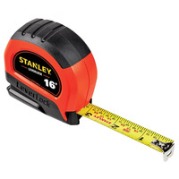 16 FT  TAPE MEASURE, HI-VIS STANLEY LEVERLOCK