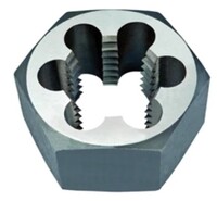 10-1.25MM CARBON STEEL METRIC HEX DIE