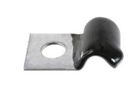 HALF CLAMP 3/16 - GALVANIZED VINYL COATED