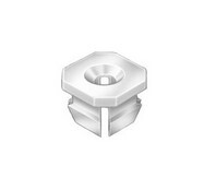 #8/#6 SCREW NYLON NUT - GM