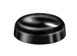 POP-ON SCREW COVER - BLACK - #4