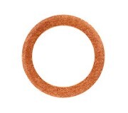 COPPER WASHER 1/2 I.D. 7/8 O.D. 1/16 THICK