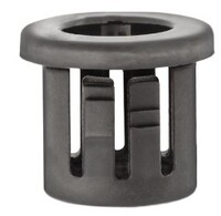 INSULATING BUSHINGS BLACK 3/8 HOLE DIA