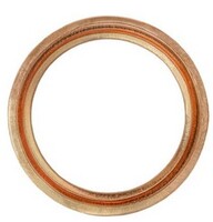 OIL DRAIN PLUG CRUSHABLE GASKET 16MM I.D.COPPER