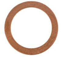 COPPER OIL DRAIN PLUG GASKET 3/4 INNER DIA