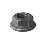 HEX FLANGE NUT M10-1.25 THREAD 19MM FLANGE O.D.