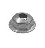 WASHER LOCK NUT#10-32 1/2 O.D. 3/8 HEX
