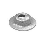 THREAD CUTTING NUT 1/8 STUD SIZE 5/16 HEX