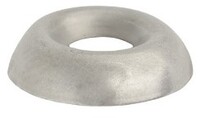 NO. 4 COUNTERSUNK WASHER NICKEL ON BRASS