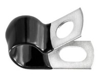 CLOSED CLAMP 5/16 SMALL - GALVANIZED VINYL COATED