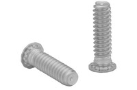 SELF-CLINCHING, THREADED STUDS, FLUSH HEAD, STEEL, FINISH:ZINC, M4 - 0.70 X 10