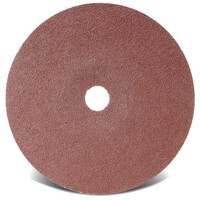 4-1/2 X 5/8-11 A/O 80 GRIT RESIN FIBRE DISC, QUICK LOCK