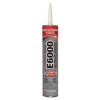 E-6000 CLEAR MED VISC 10.2 OZ CAULK CARTRIDGE