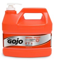 GOJO 1-GAL PUMP NATURAL ORANGE LOTION PUMICE HAND CLEANER
