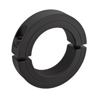 2-7/16 DOUBLE SPLIT SHAFT COLLARS - STEEL BLACK OXIDE