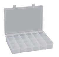 24 COMPARTMENT LARGE PLASTIC BOX