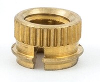 6-32 INT THREAD X .205 EXT THREAD E-Z LOK 170 SERIES, FLANGED, FOR CORED OR DRILLED HOLES IN PLASTIC