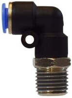 3/8 X 1/4 PUSH-IN X MALE NPT SWIVEL ELBOW 90 D