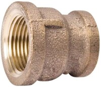 3/8 X 1/4 BRASS REDUCING COUPLER/BUSHING