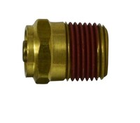 1/4 PUSH TO CONNECT X 3/8 MALE NPT BRASS FITTING