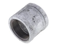 1/2 BANDED PIPE COUPLER GALVANIZED MALLEABLE IRON PIPE FITTING