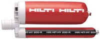 HILTI HYBRID ADHESIVE EPOXY HY 200-R 11.1 OZ