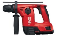 HILTI TE 4 A22 DRS CORDLESS HAMMER DRILL W/ VACUUM KIT, SDS PLUS