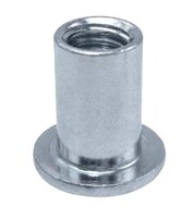 #10 - 24 STEEL FLAT HEAD RIVET NUT 0.10 - 0.80