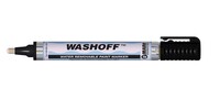 BLACK WASHOFF, REMOVEABLE PAINT MARKER