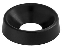 #10 FINISHING WASHER-NYLON BLACK