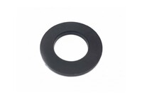 #10 (0.200) X 0.450 X 0.048 NYLON STANDARD FLATWASHER, BLACK