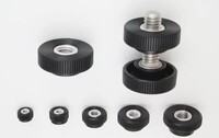 #10-24 SHEAR LOC THUMB NUT (BLACK ONLY STOCKED)