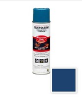 CAUTION BLUE M1600 SYSTEM SOLVENT-BASED PRECISION-LINE INVERTED MARKING PAINT AEROSOL