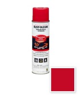 SAFETY RED M1600 SYSTEM SOLVENT-BASED PRECISION-LINE INVERTED MARKING PAINT AEROSOL