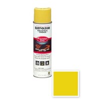 HIGH VISIBILITY YELLOW M1800 SYSTEM WATER-BASED PRECISION-LINE INVERTED MARKING PAINT AEROSOL