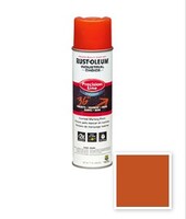 ALERT ORANGE M1800 SYSTEM WATER-BASED PRECISION-LINE INVERTED MARKING PAINT AEROSOL