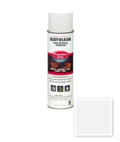 WHITE M1800 SYSTEM WATER-BASED PRECISION-LINE INVERTED MARKING PAINT AEROSOL