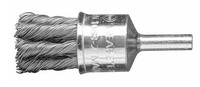 1'' PSF KNOT END BRUSH - .014 CS WIRE, 1/4