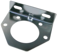 METAL BRACKET FOR 7-POLE TRAILER CONNECTOR  PLATED  1/PK