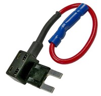 ATM/MINI BLADE FUSED ADD-A-CIRCUIT  16GA WIRE 16-14 SPLICE  12VOLT 10AMP  1/PK